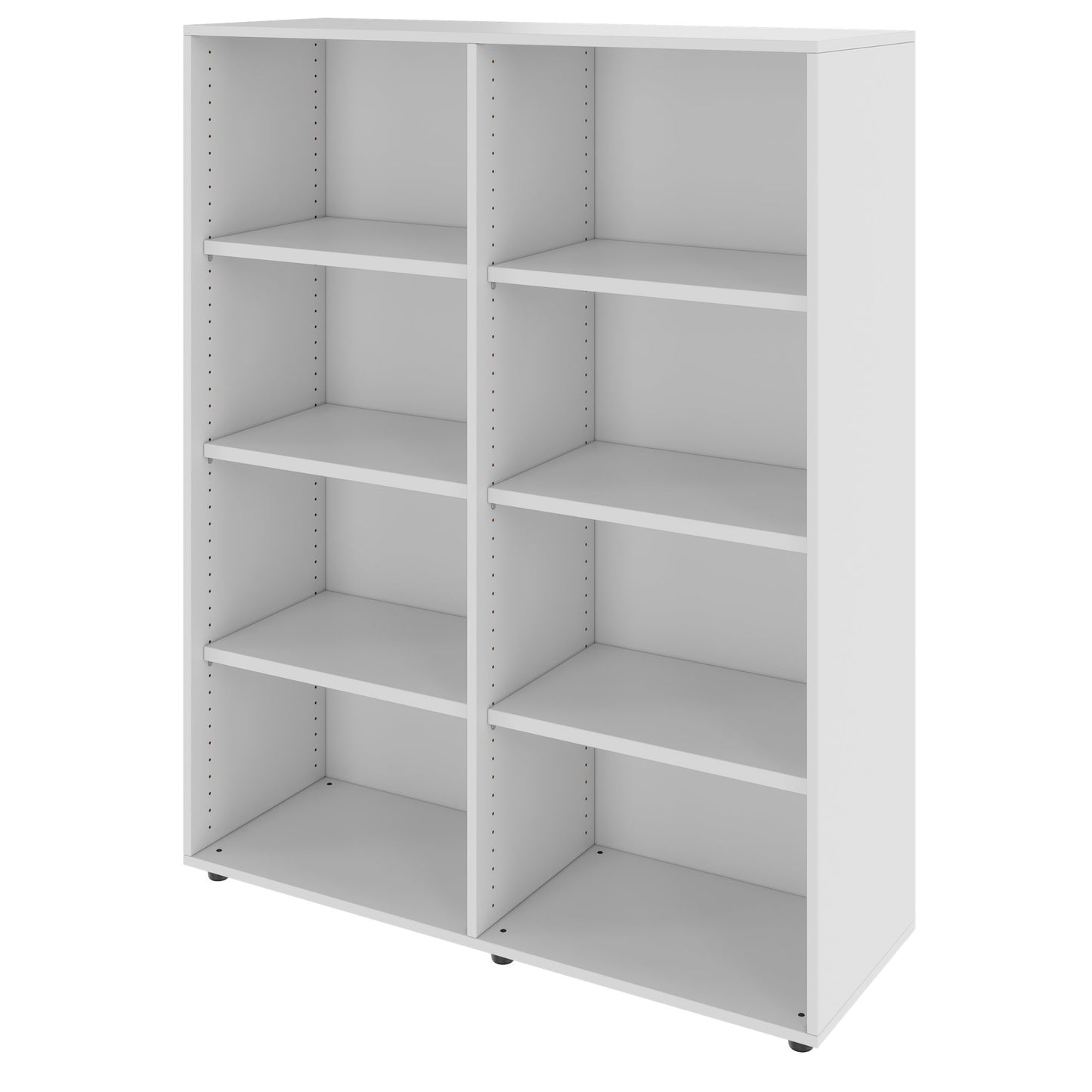 PRO Armoire d'étagère | 4 oh, 400 - 1200 x 1510 mm, gris
