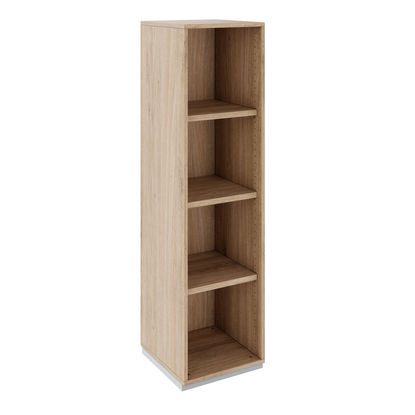 PRO Shelf cabinet | 4 Oh, 400 - 1200 x 1510 mm, natural oak