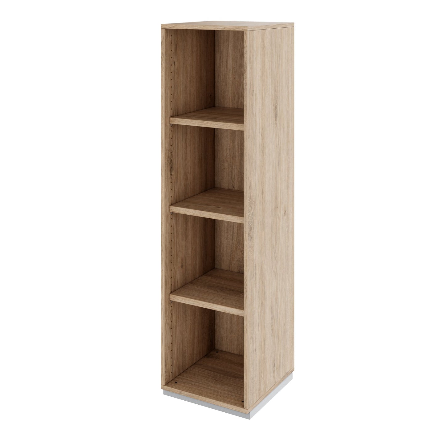 PRO Shelf cabinet | 4 Oh, 400 - 1200 x 1510 mm, natural oak