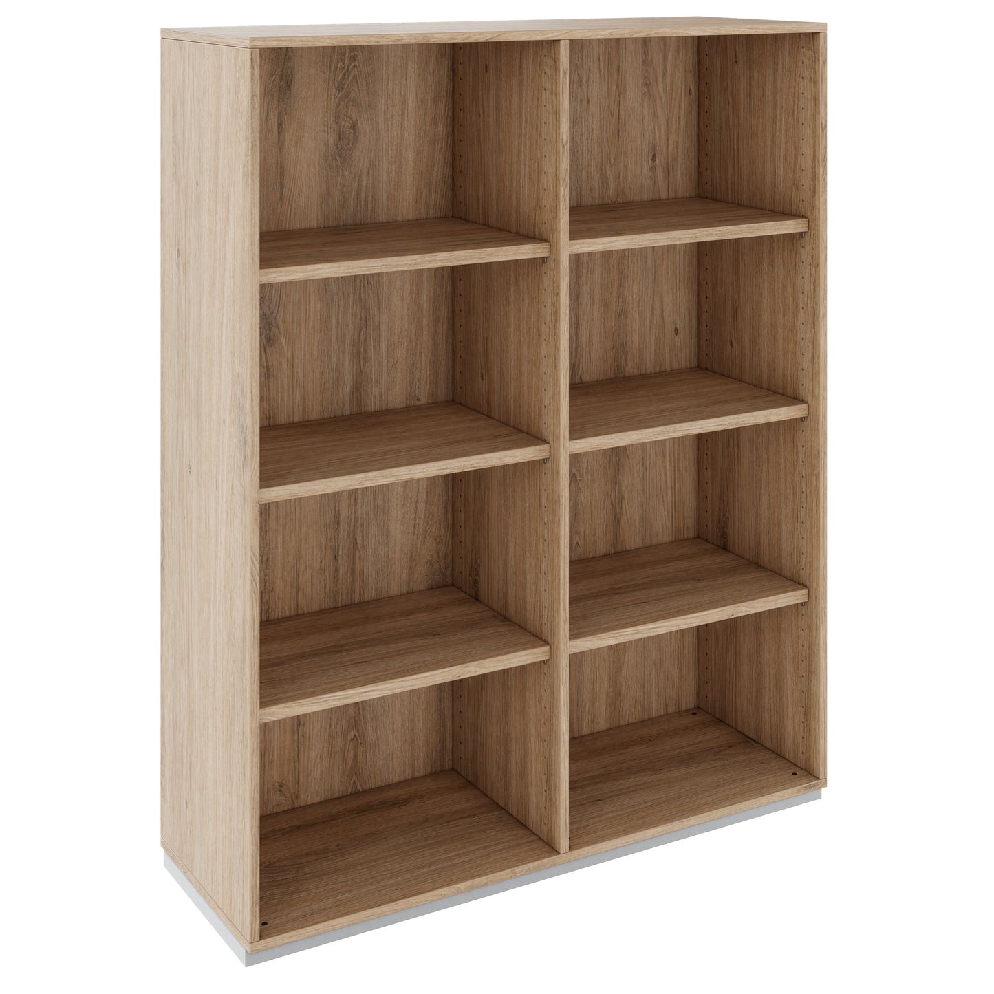 PRO Shelf cabinet | 4 Oh, 400 - 1200 x 1510 mm, natural oak