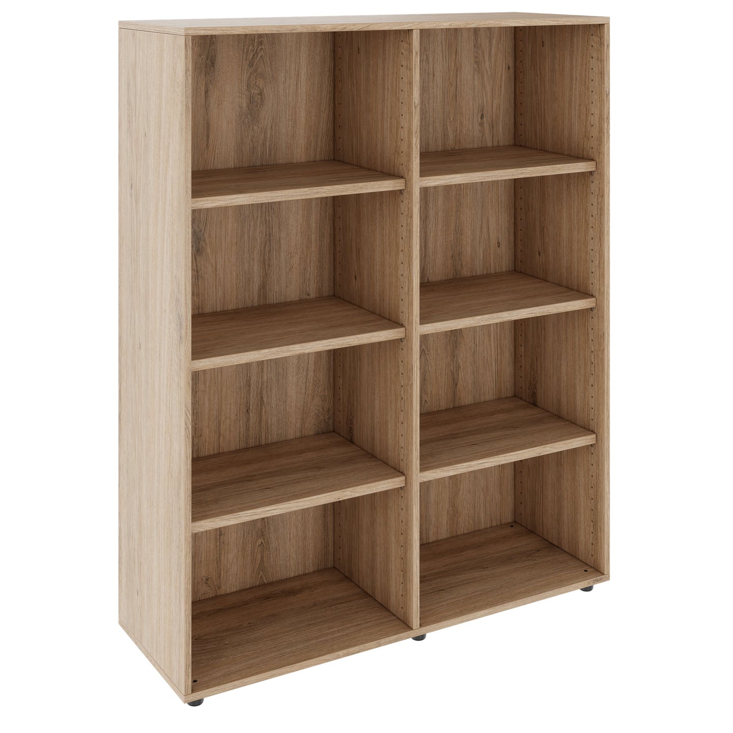 PRO Shelf cabinet | 4 Oh, 400 - 1200 x 1510 mm, natural oak