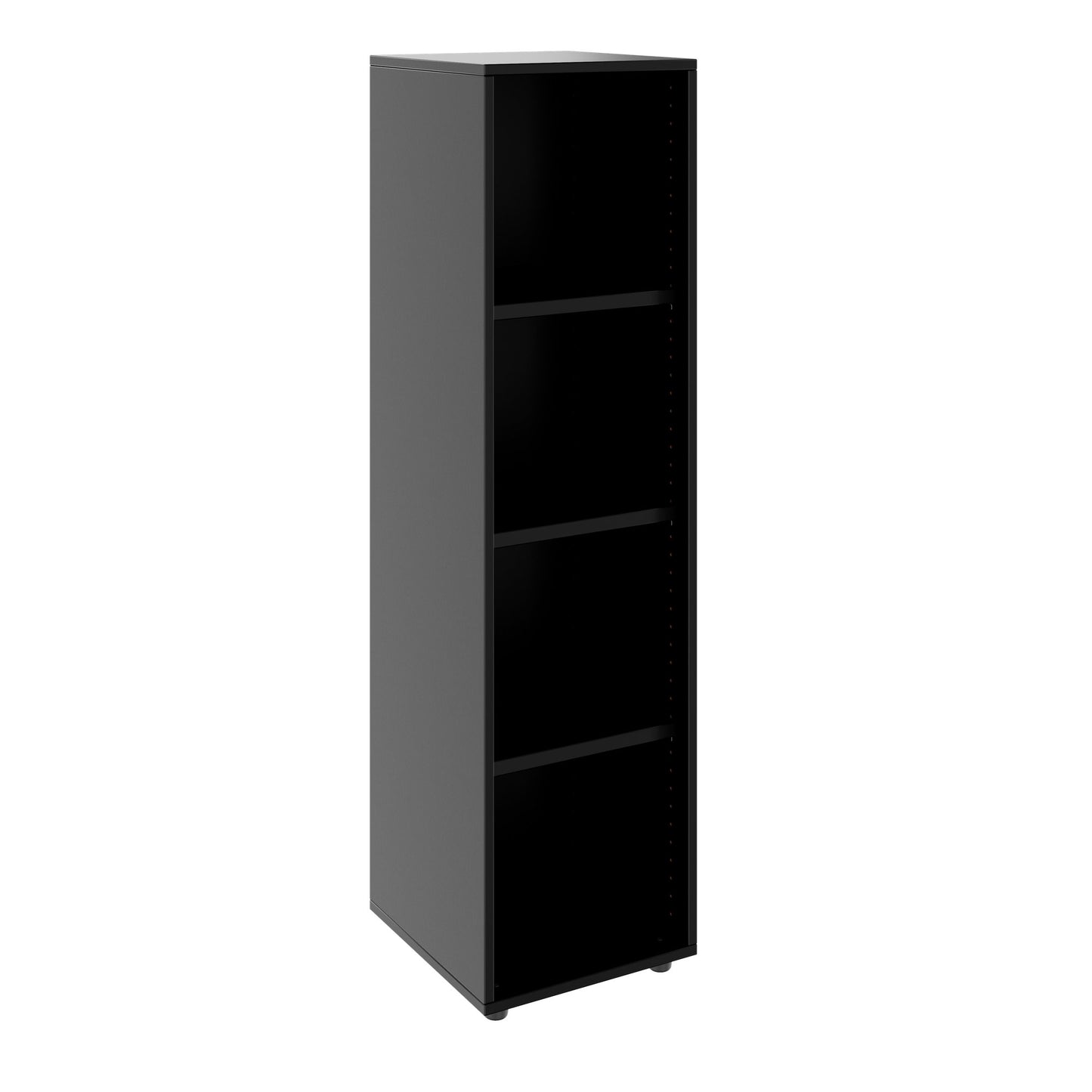 PRO Armoire d'étagère | 4 oh, 400 - 1200 x 1510 mm, noir