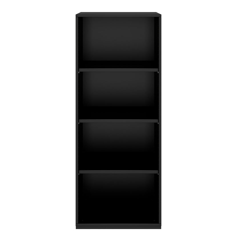 PRO Regalschrank | 4 OH, 400 - 1200 x 1510 mm, Schwarz