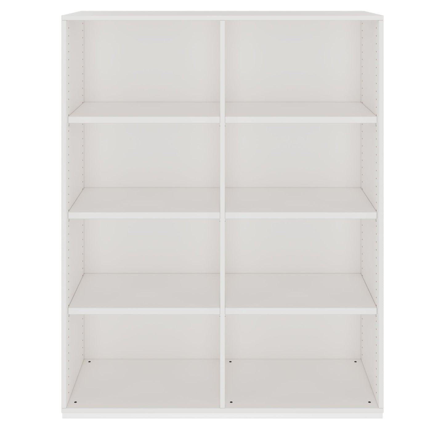 PRO Regalschrank | 4 OH, 400 - 1200 x 1510 mm, Weiß