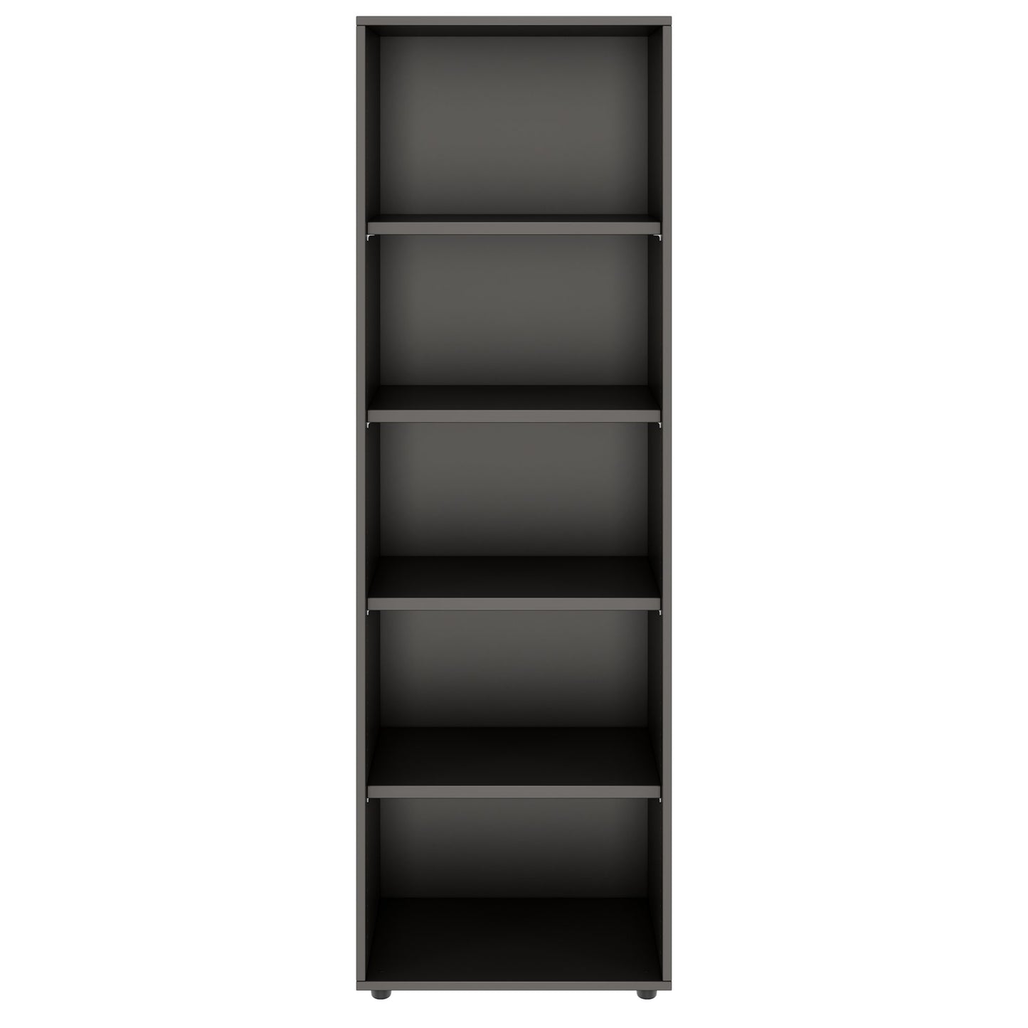 PRO Regalschrank | 5 OH, 400 - 1200 x 1880 mm, Graphit