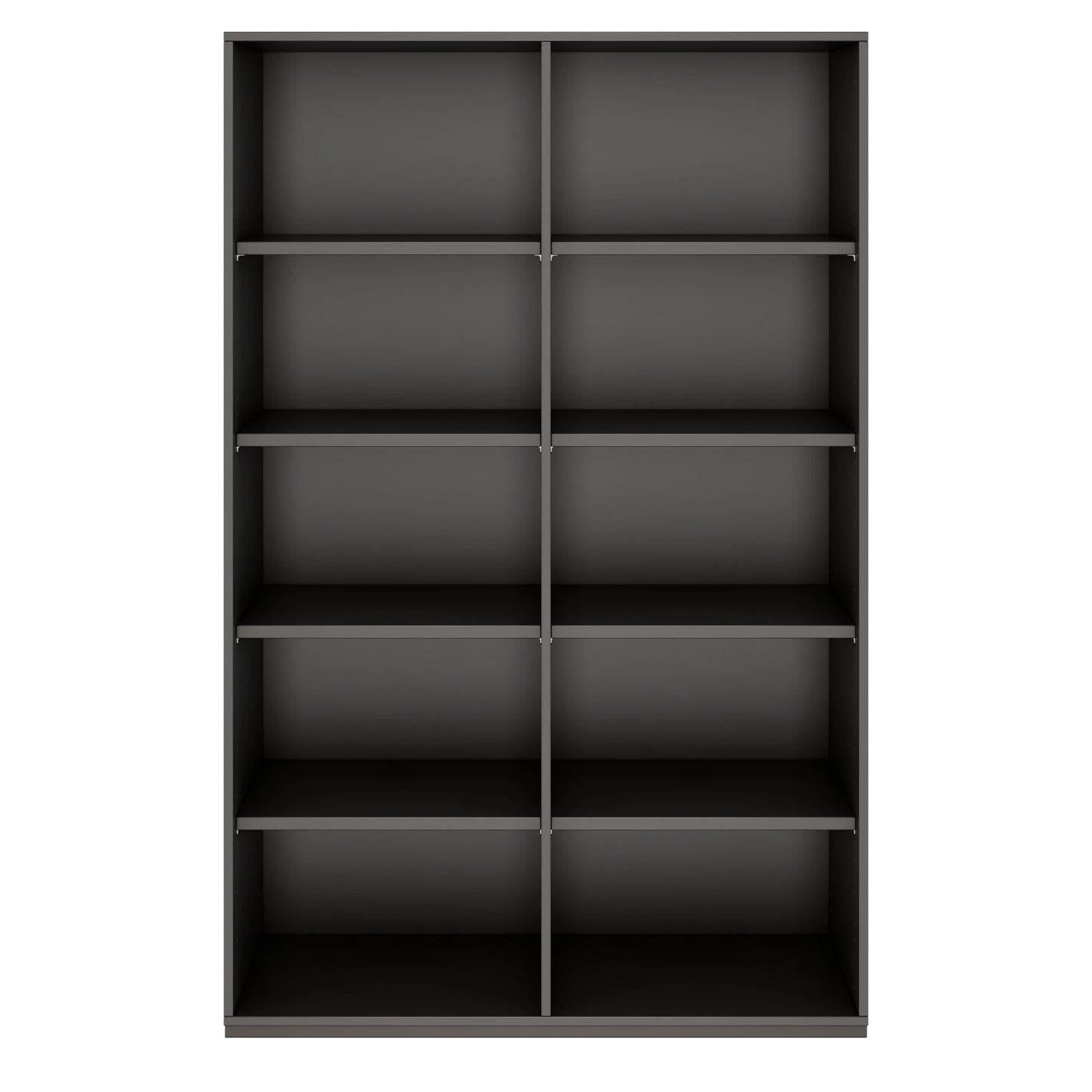 PRO Regalschrank | 5 OH, 400 - 1200 x 1880 mm, Graphit