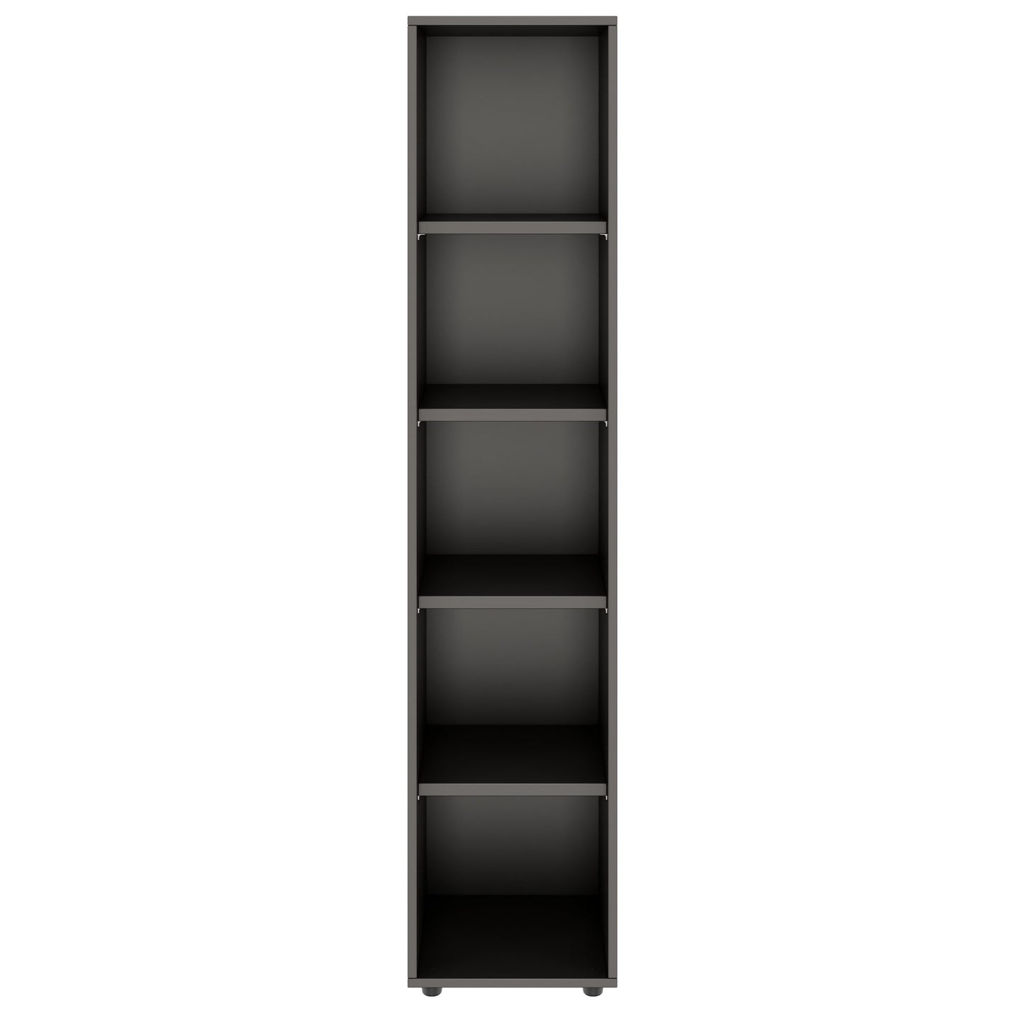 PRO Regalschrank | 5 OH, 400 - 1200 x 1880 mm, Graphit