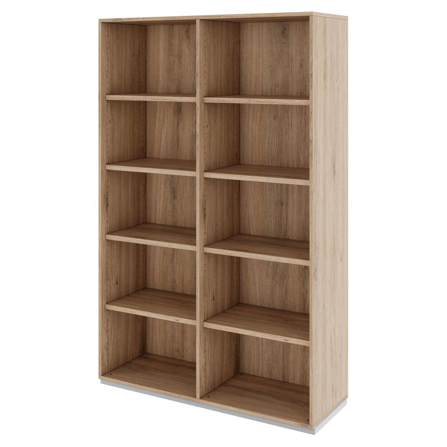 PRO Shelf cabinet | 5 Oh, 400 - 1200 x 1880 mm, natural oak