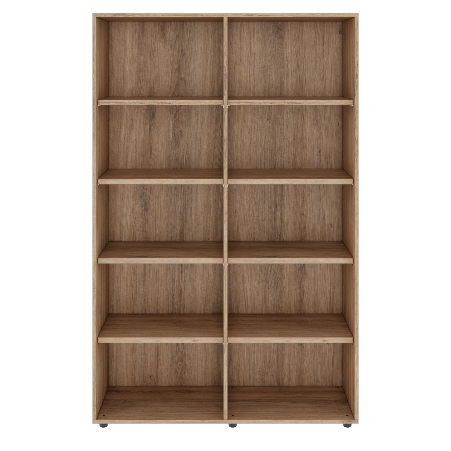 PRO Shelf cabinet | 5 Oh, 400 - 1200 x 1880 mm, natural oak