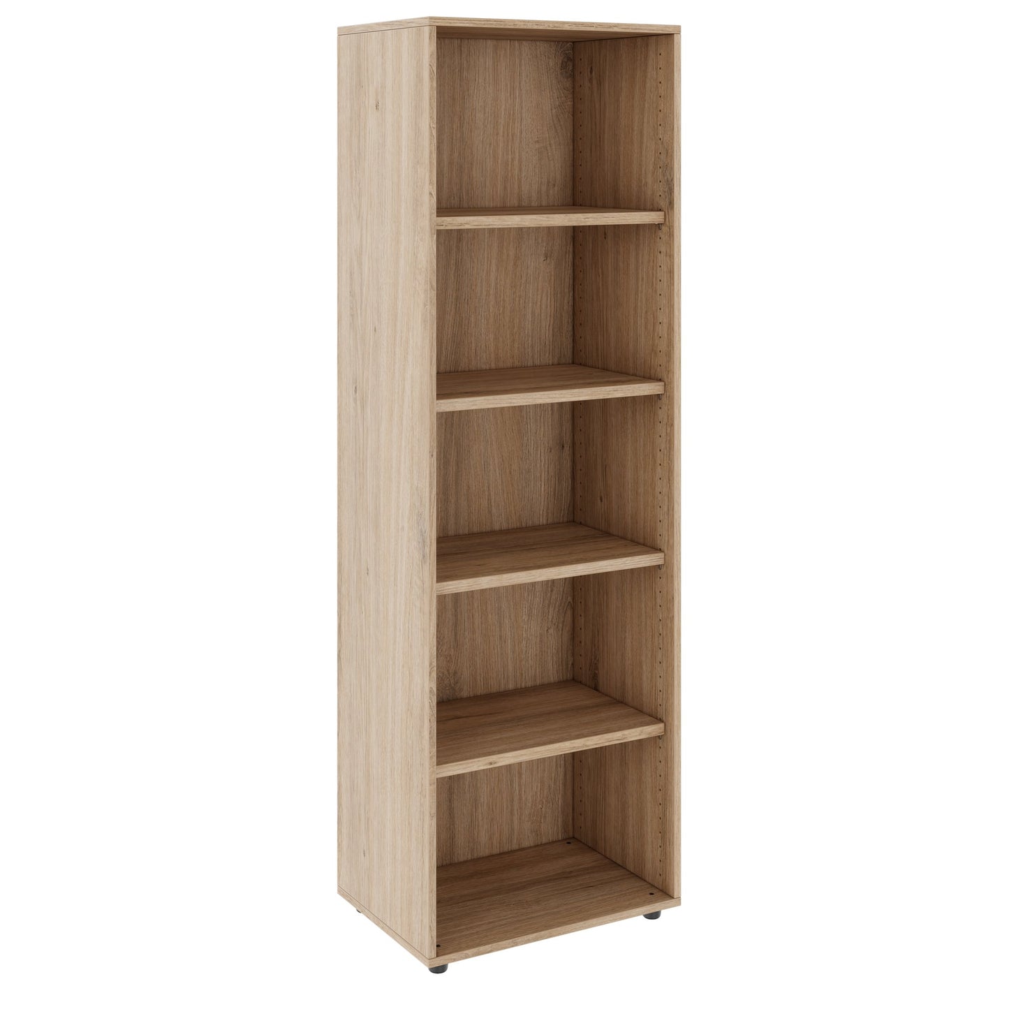 PRO Shelf cabinet | 5 Oh, 400 - 1200 x 1880 mm, natural oak