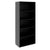 PRO Armoire d'étagère | 5 oh, 400 - 1200 x 1880 mm, noir