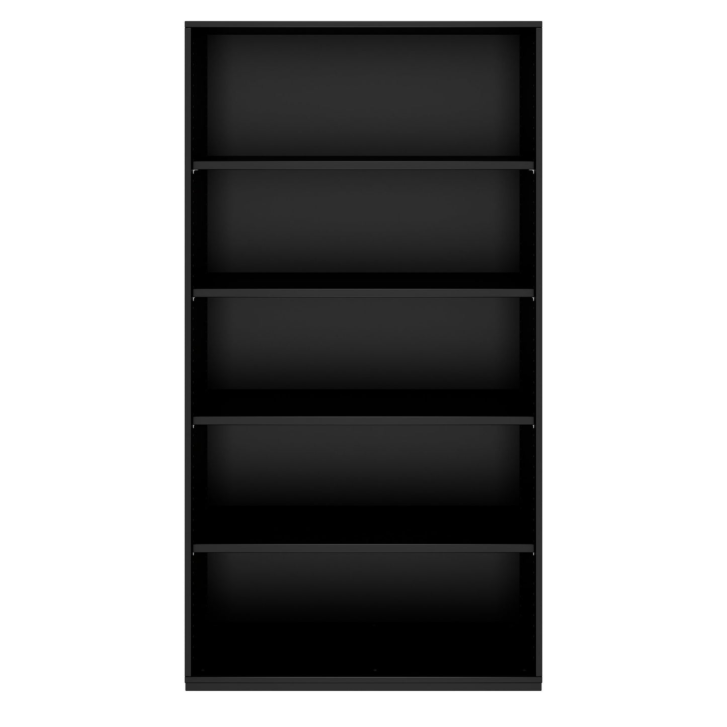 PRO Armoire d'étagère | 5 oh, 400 - 1200 x 1880 mm, noir