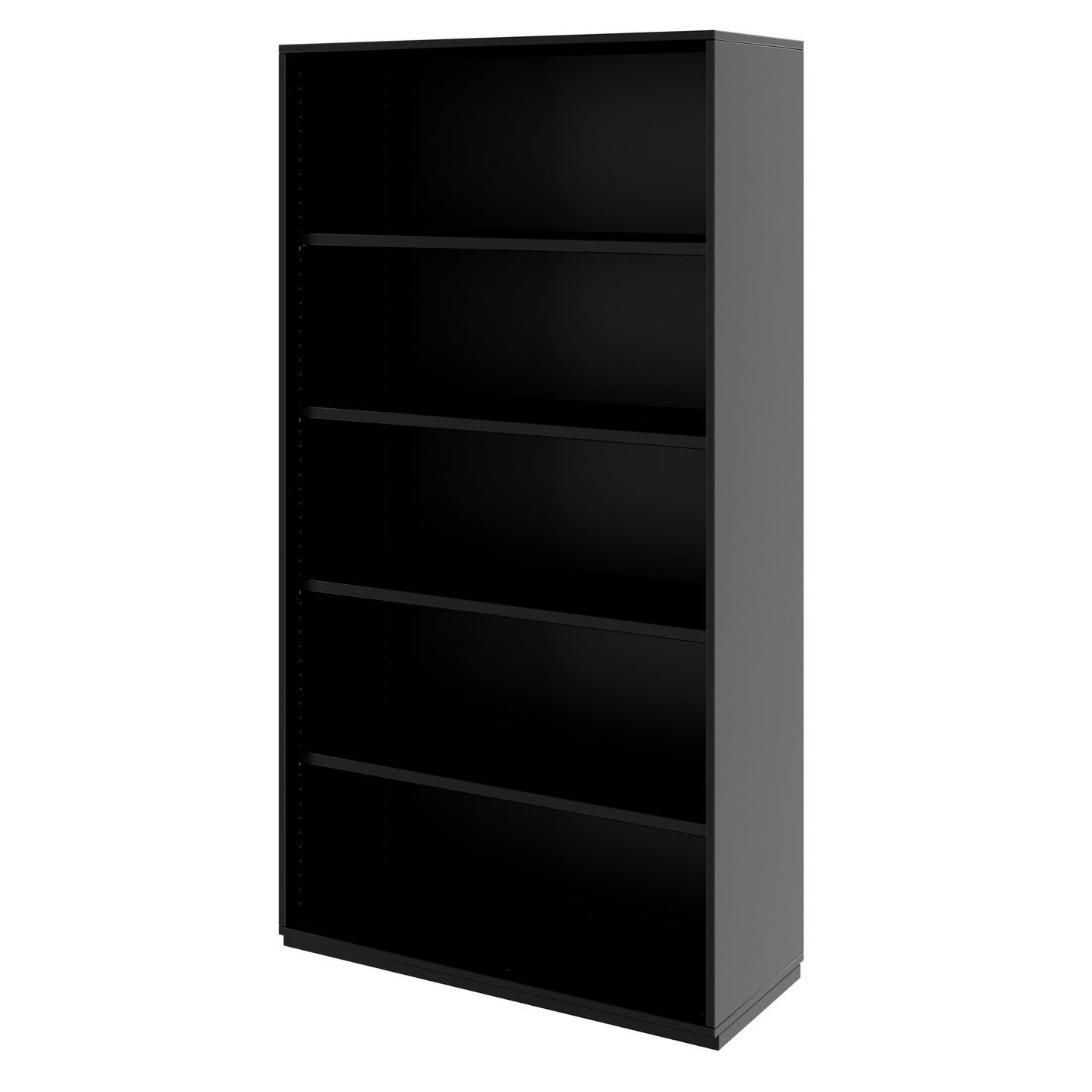 PRO Armoire d'étagère | 5 oh, 400 - 1200 x 1880 mm, noir