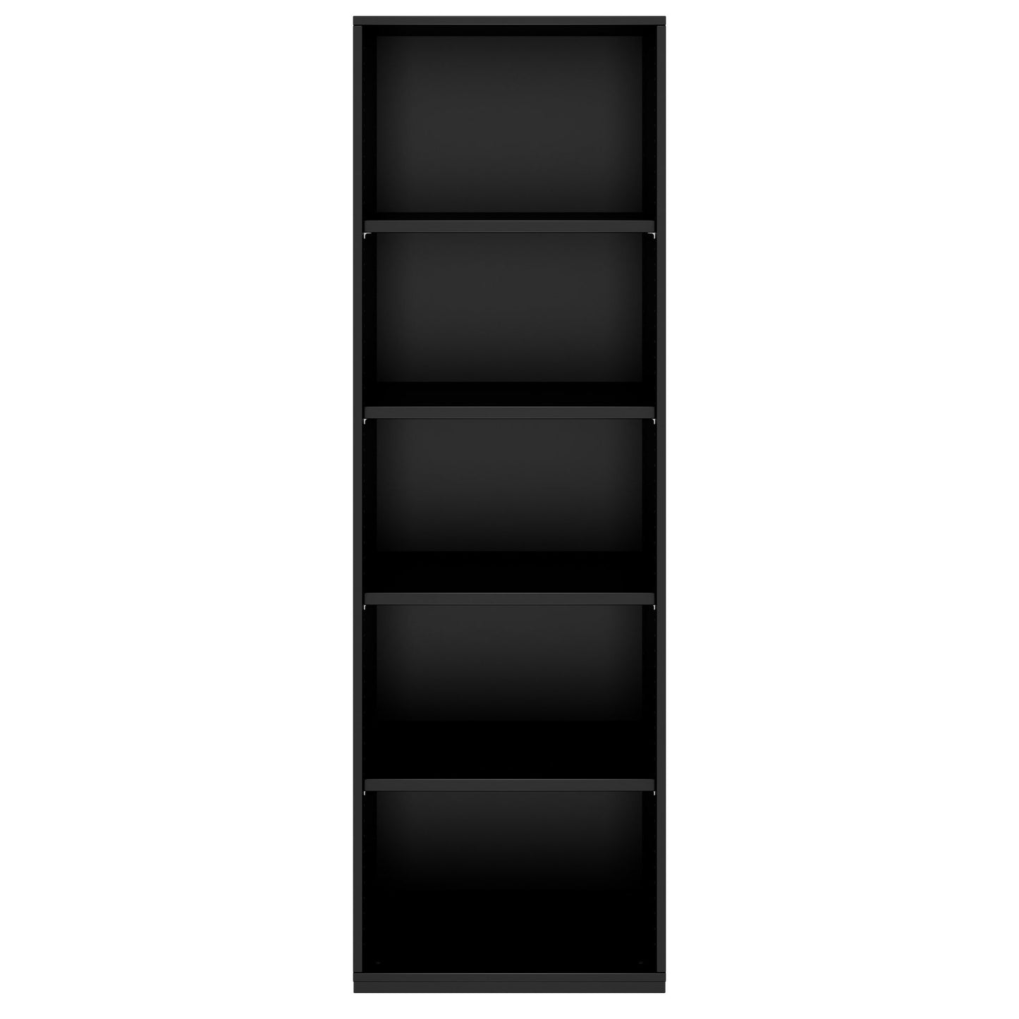 PRO Armoire d'étagère | 5 oh, 400 - 1200 x 1880 mm, noir
