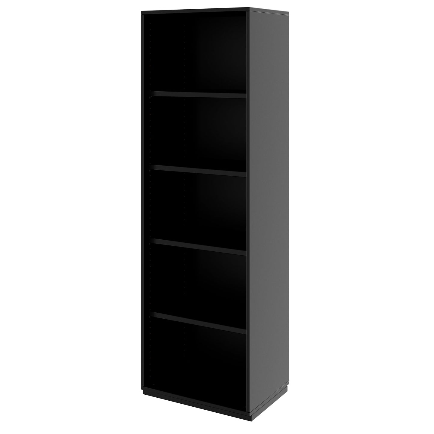 PRO Armoire d'étagère | 5 oh, 400 - 1200 x 1880 mm, noir