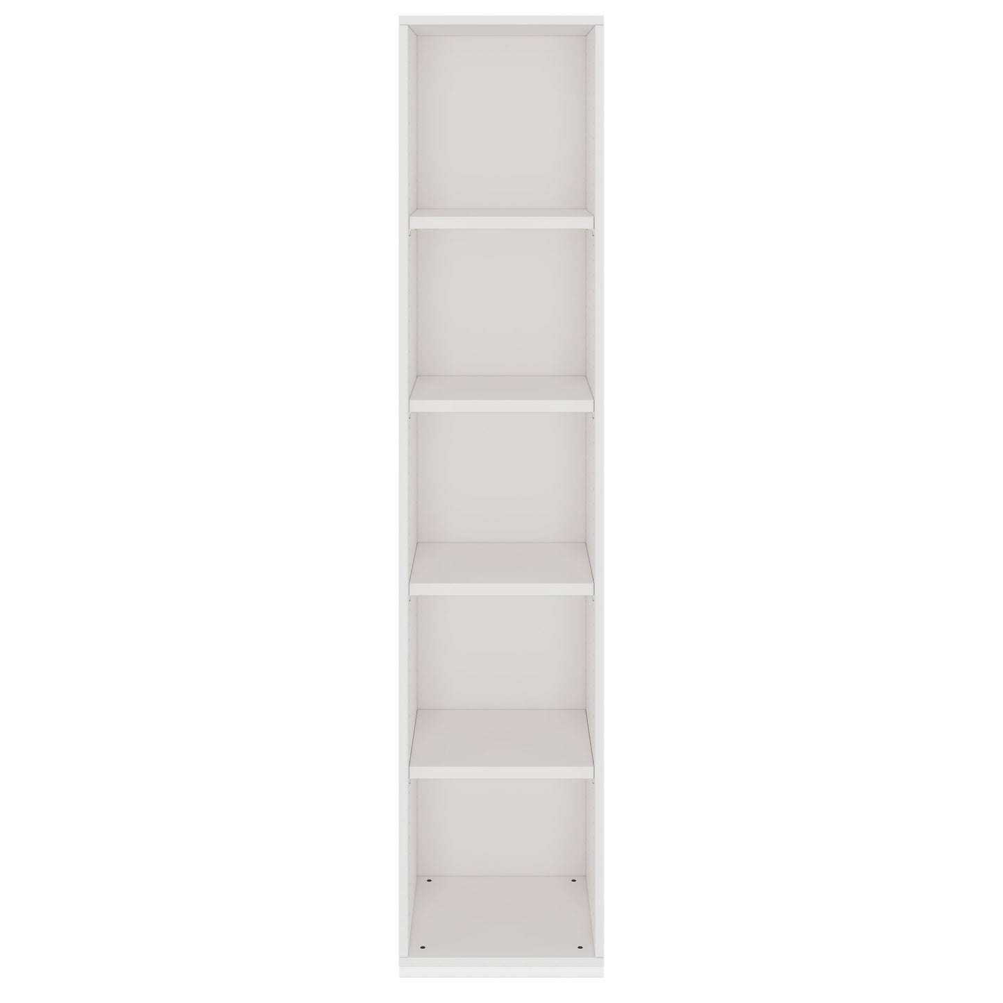 PRO Armoire d'étagère | 5 oh, 400 - 1200 x 1880 mm, blanc