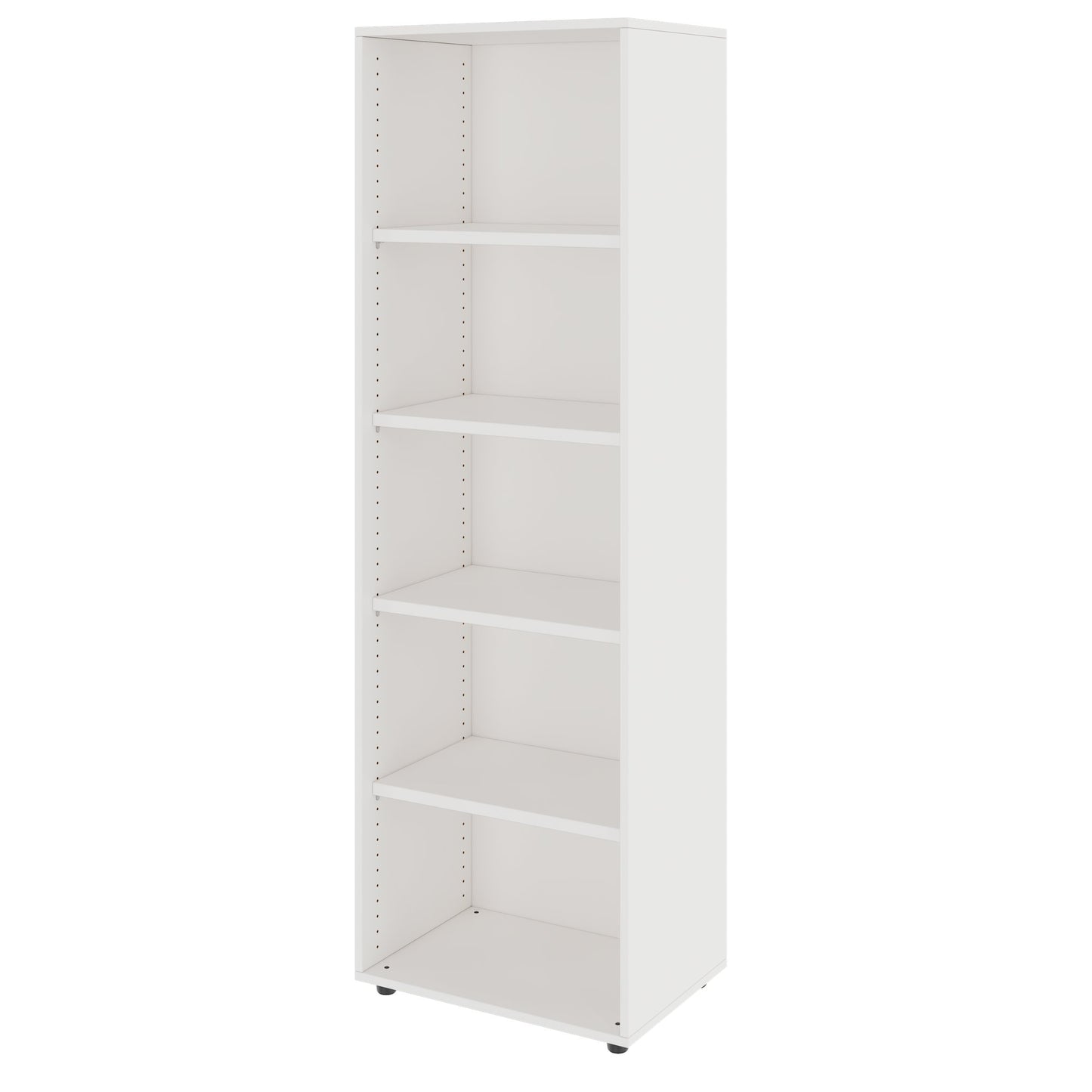 PRO Armoire d'étagère | 5 oh, 400 - 1200 x 1880 mm, blanc