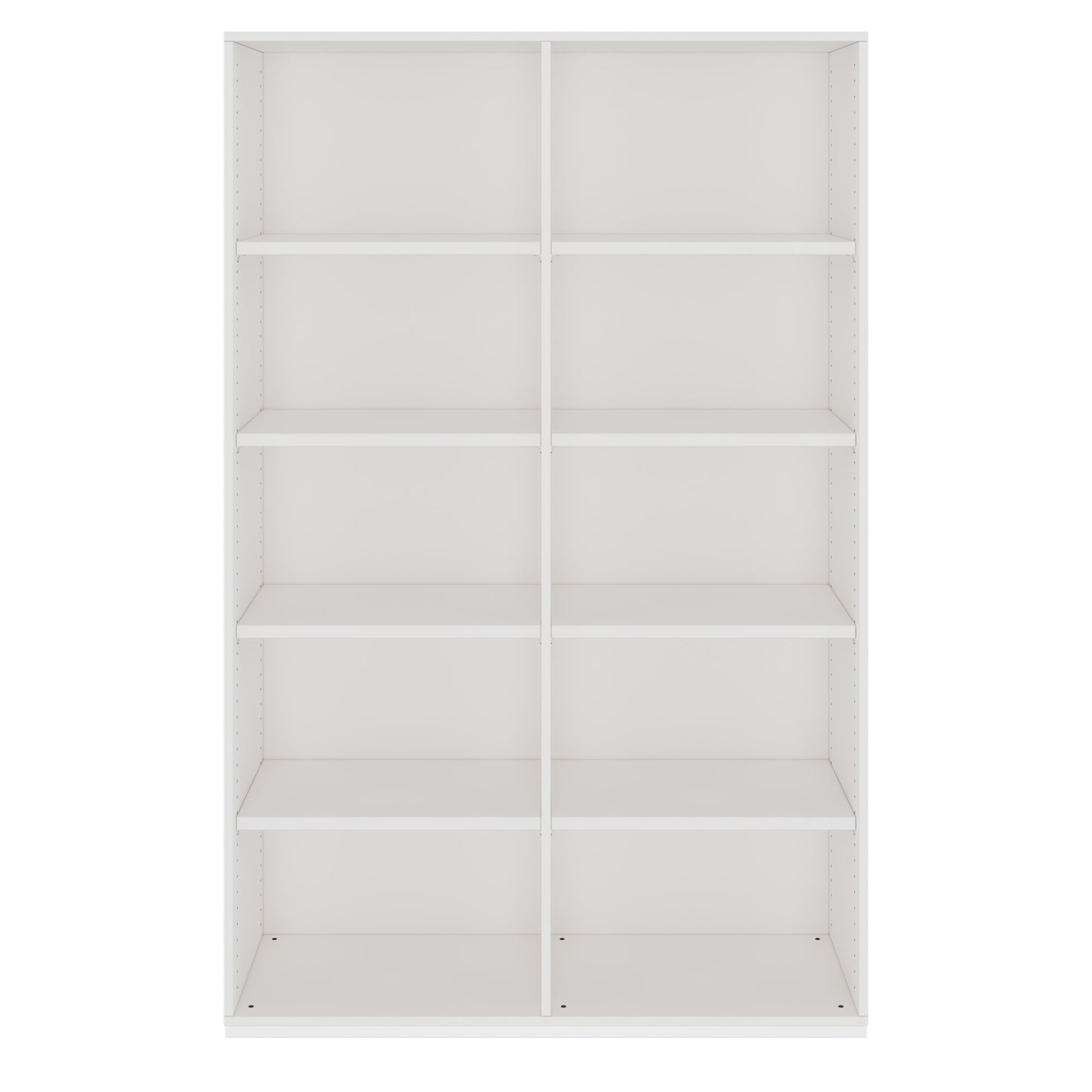 PRO Armoire d'étagère | 5 oh, 400 - 1200 x 1880 mm, blanc