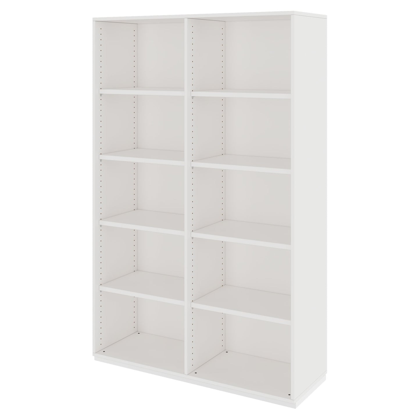PRO Armoire d'étagère | 5 oh, 400 - 1200 x 1880 mm, blanc