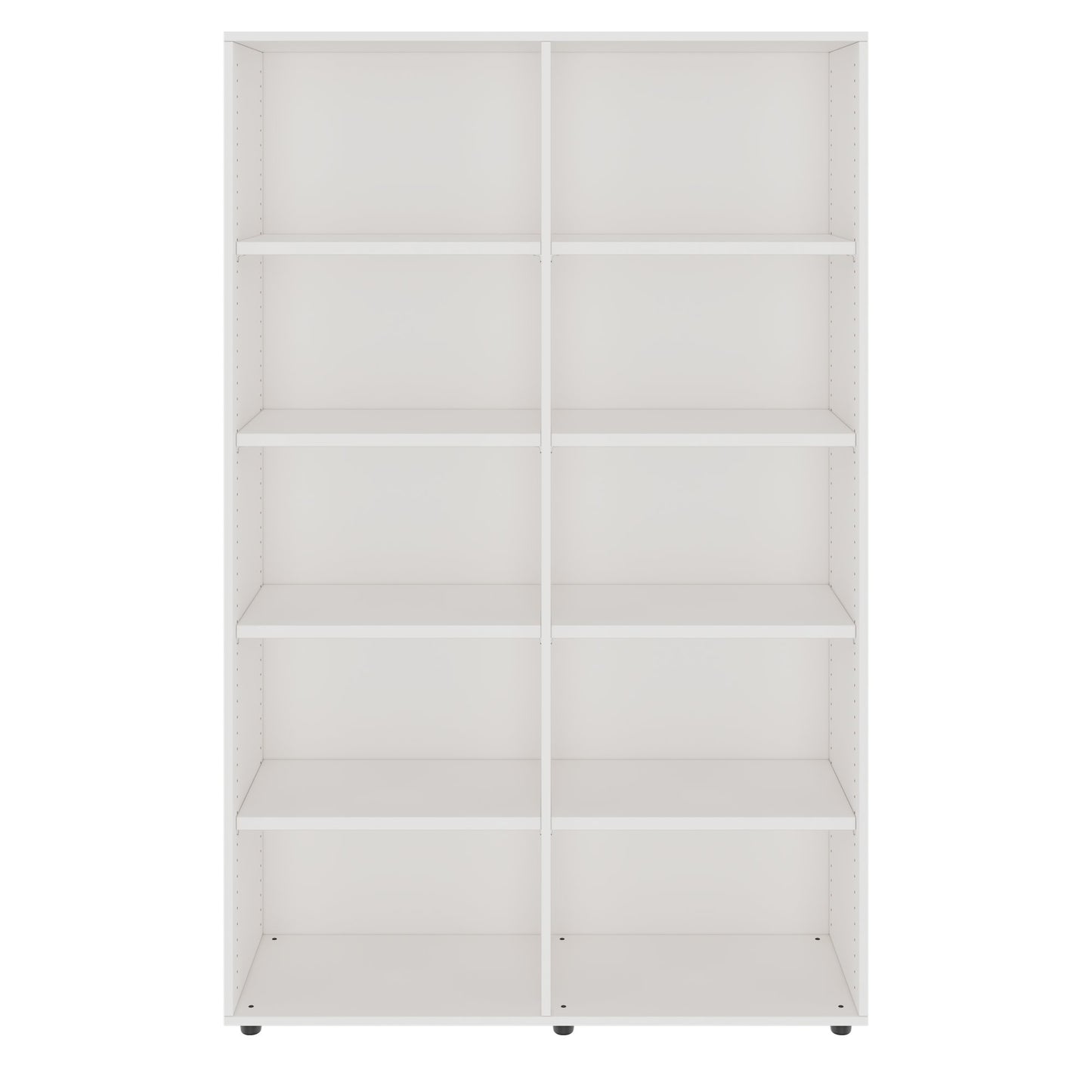 PRO Armoire d'étagère | 5 oh, 400 - 1200 x 1880 mm, blanc
