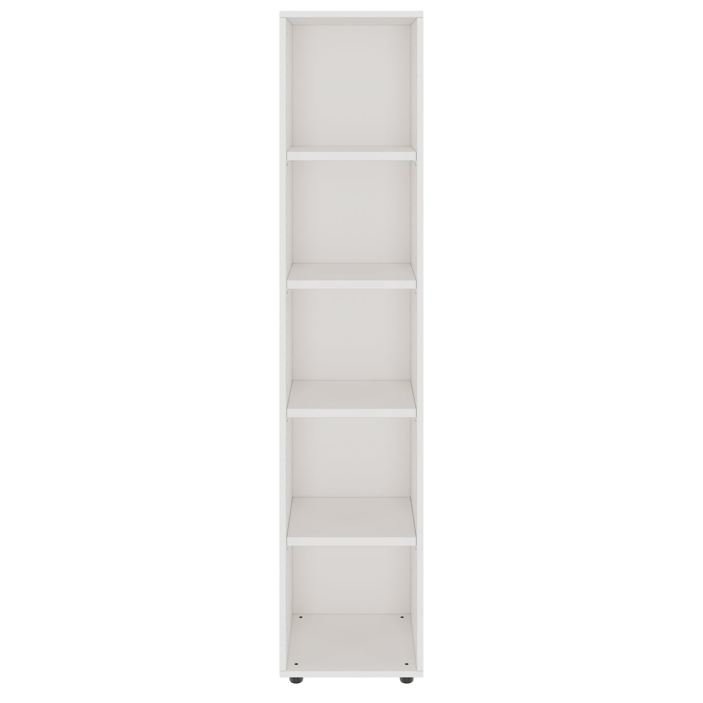 PRO Armoire d'étagère | 5 oh, 400 - 1200 x 1880 mm, blanc