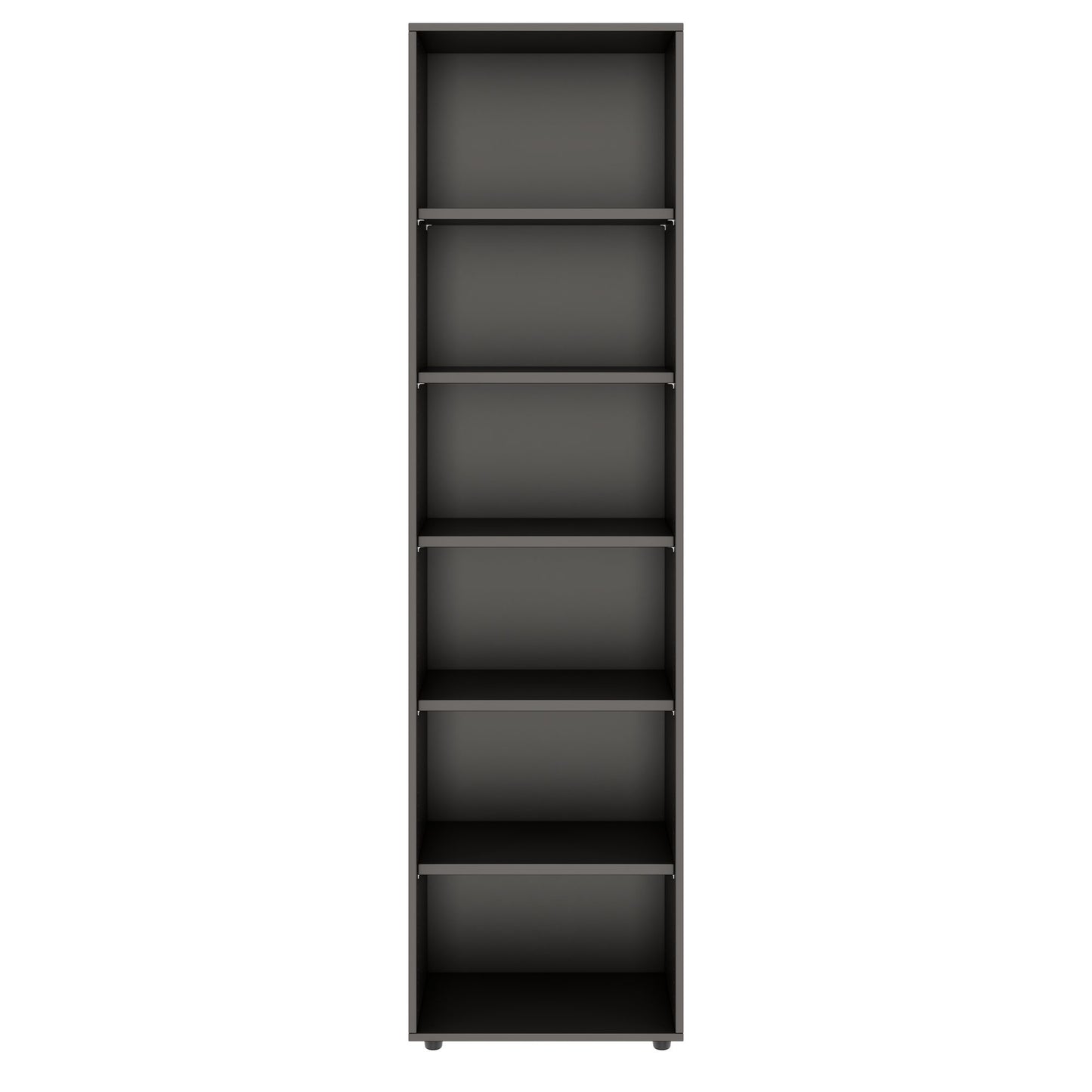 PRO Regalschrank | 6 OH, 400 - 1200 x 2250 mm, Graphit