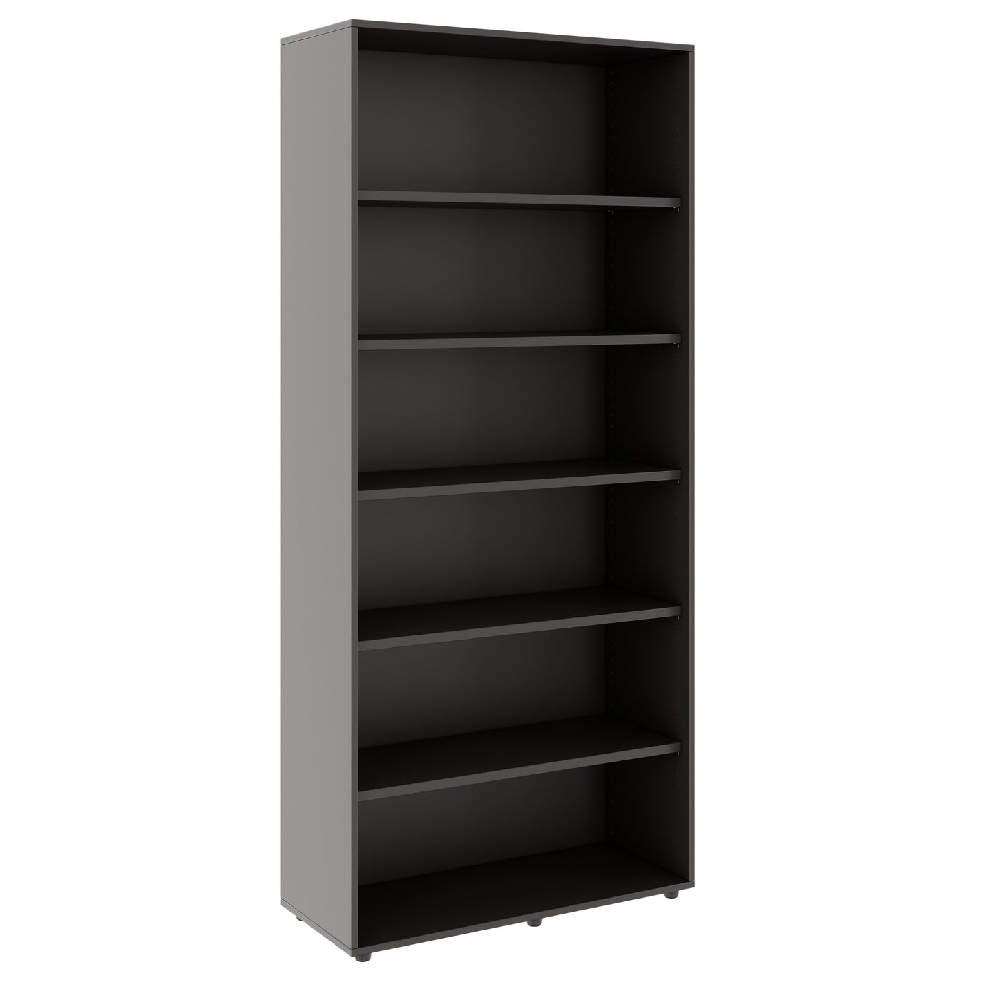 PRO Regalschrank | 6 OH, 400 - 1200 x 2250 mm, Graphit