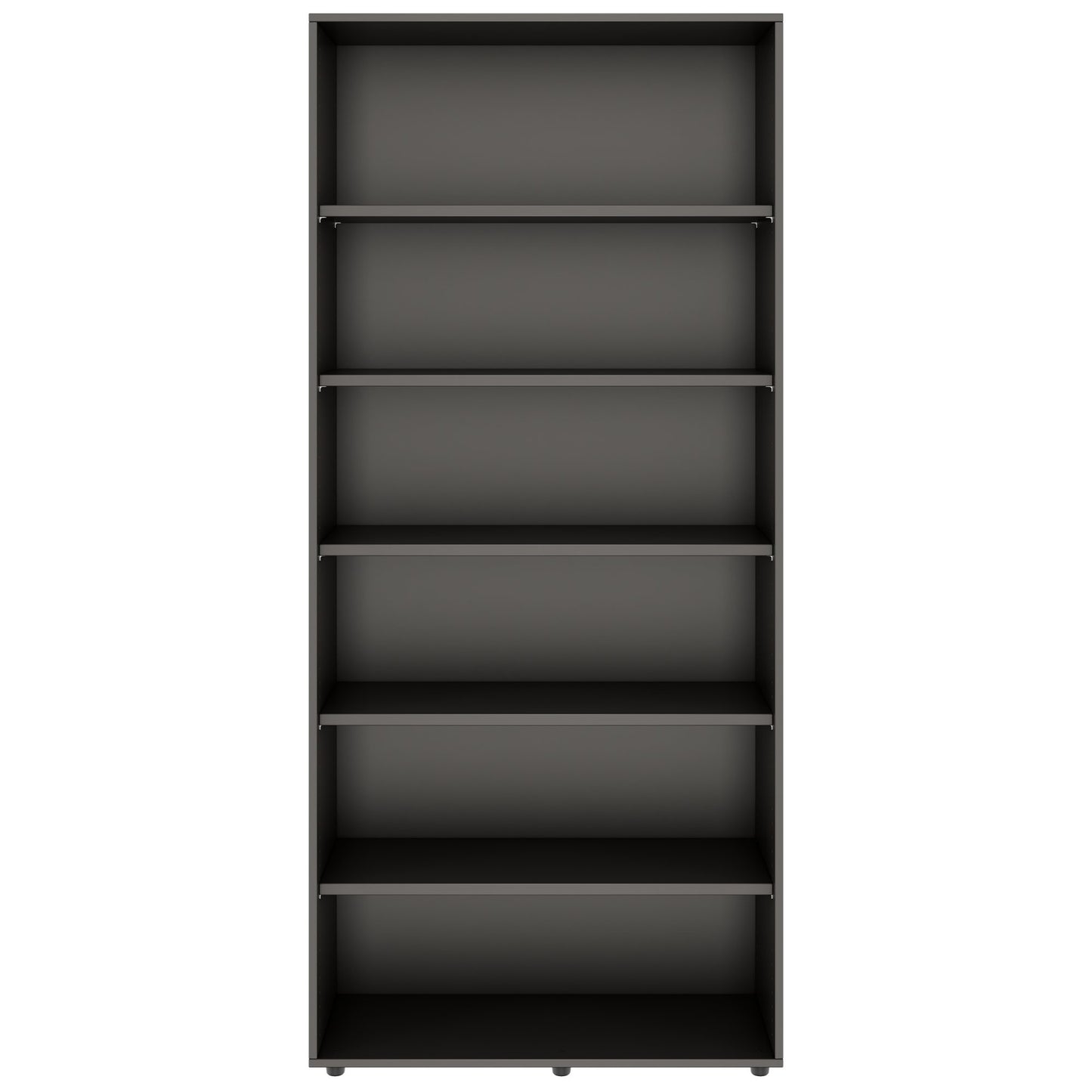 PRO Regalschrank | 6 OH, 400 - 1200 x 2250 mm, Graphit