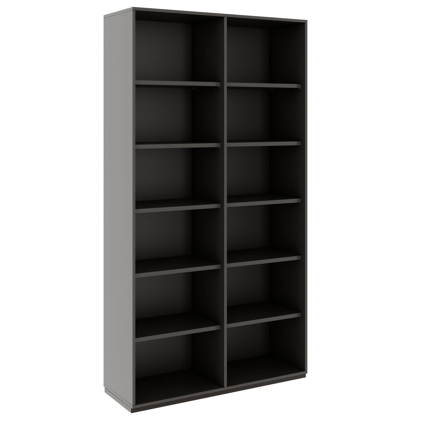 PRO Regalschrank | 6 OH, 400 - 1200 x 2250 mm, Graphit