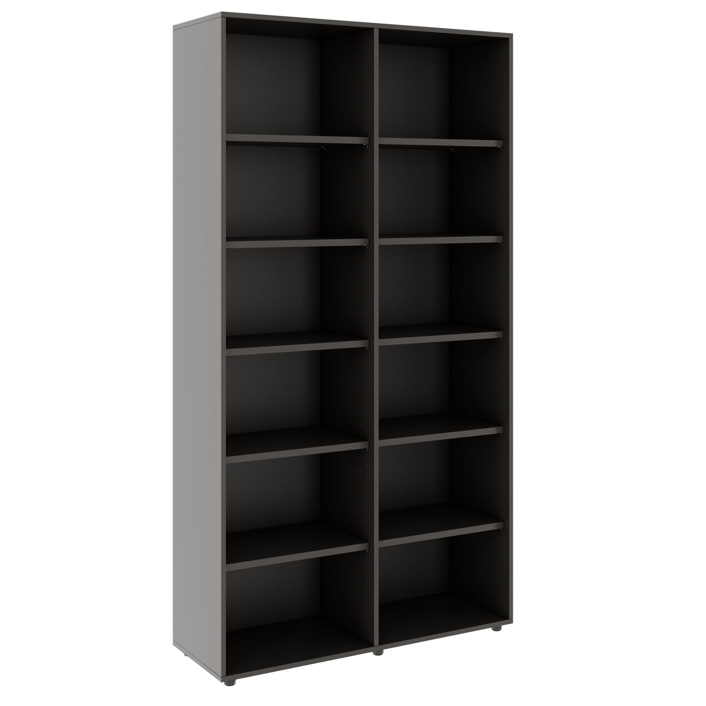 PRO Regalschrank | 6 OH, 400 - 1200 x 2250 mm, Graphit
