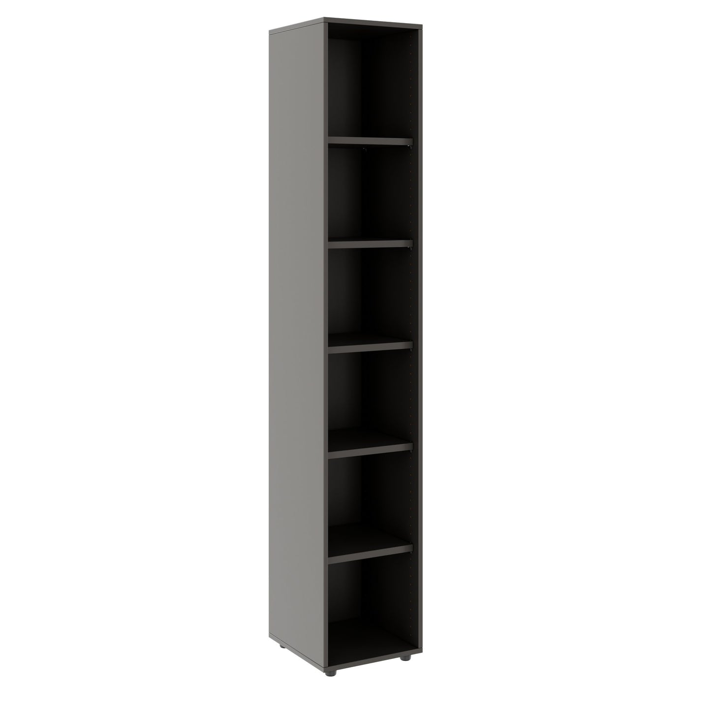 PRO Regalschrank | 6 OH, 400 - 1200 x 2250 mm, Graphit