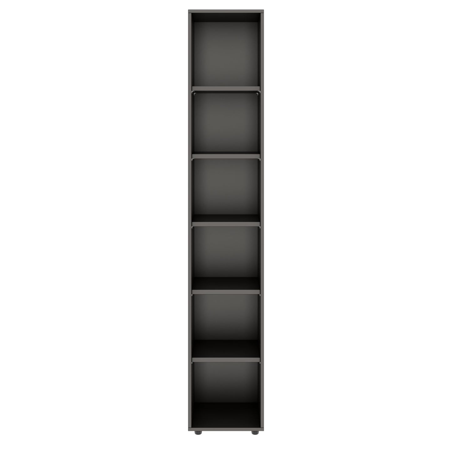 PRO Shelf cabinet | 6 Oh, 400 - 1200 x 2250 mm, graphite