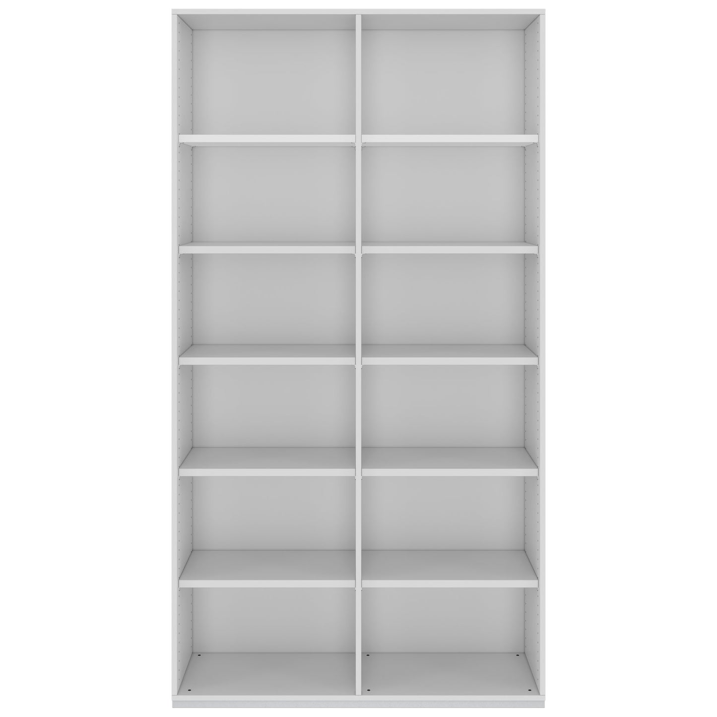 PRO Regalschrank | 6 OH, 400 - 1200 x 2250 mm, Grau