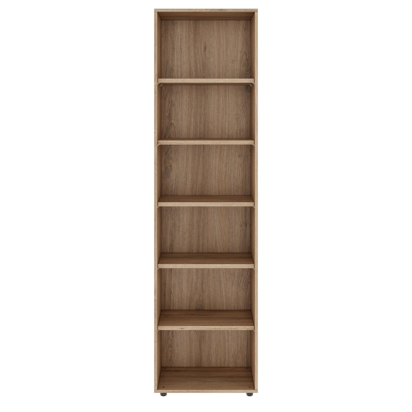 PRO Shelf cabinet | 6 Oh, 400 - 1200 x 2250 mm, natural oak
