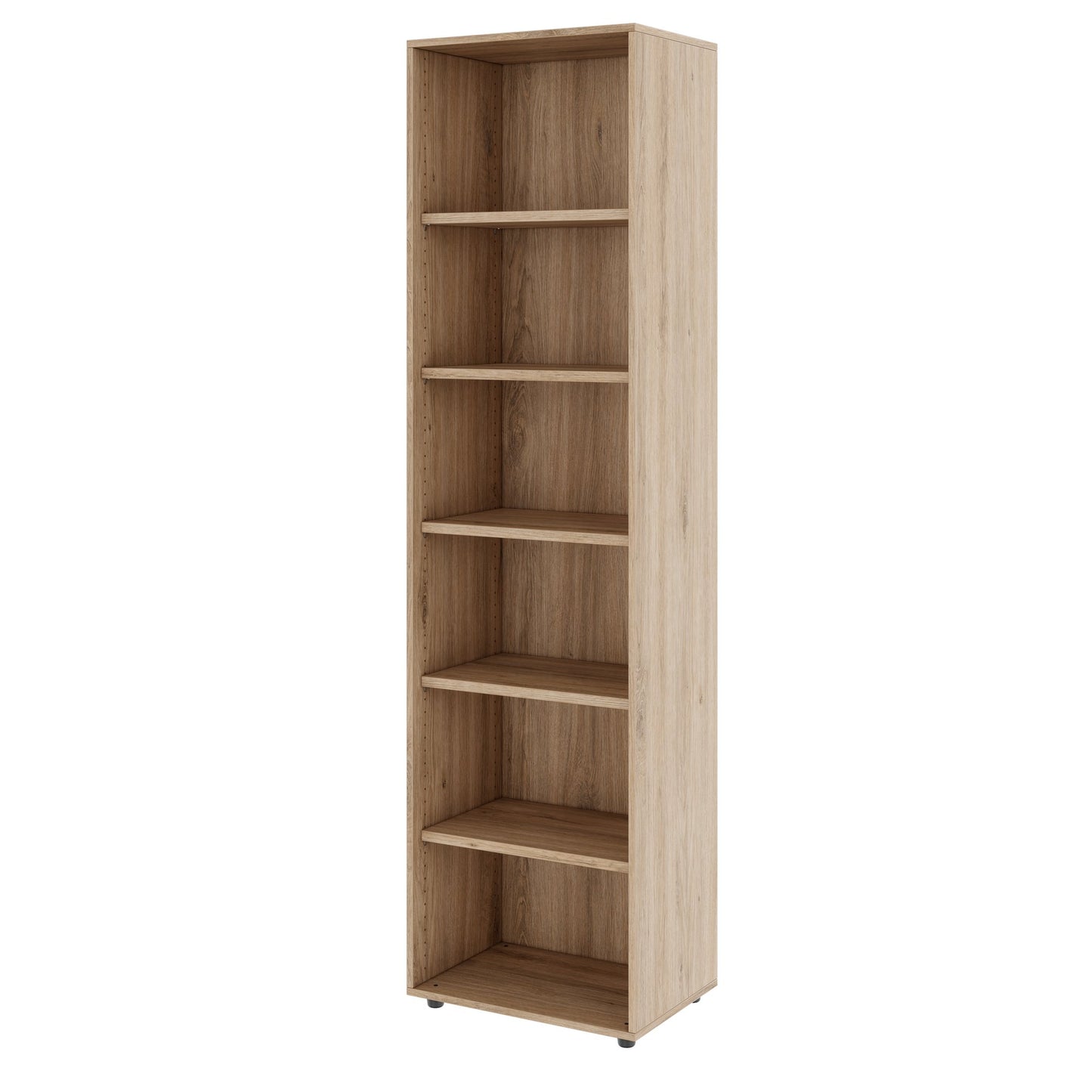 PRO Shelf cabinet | 6 Oh, 400 - 1200 x 2250 mm, natural oak