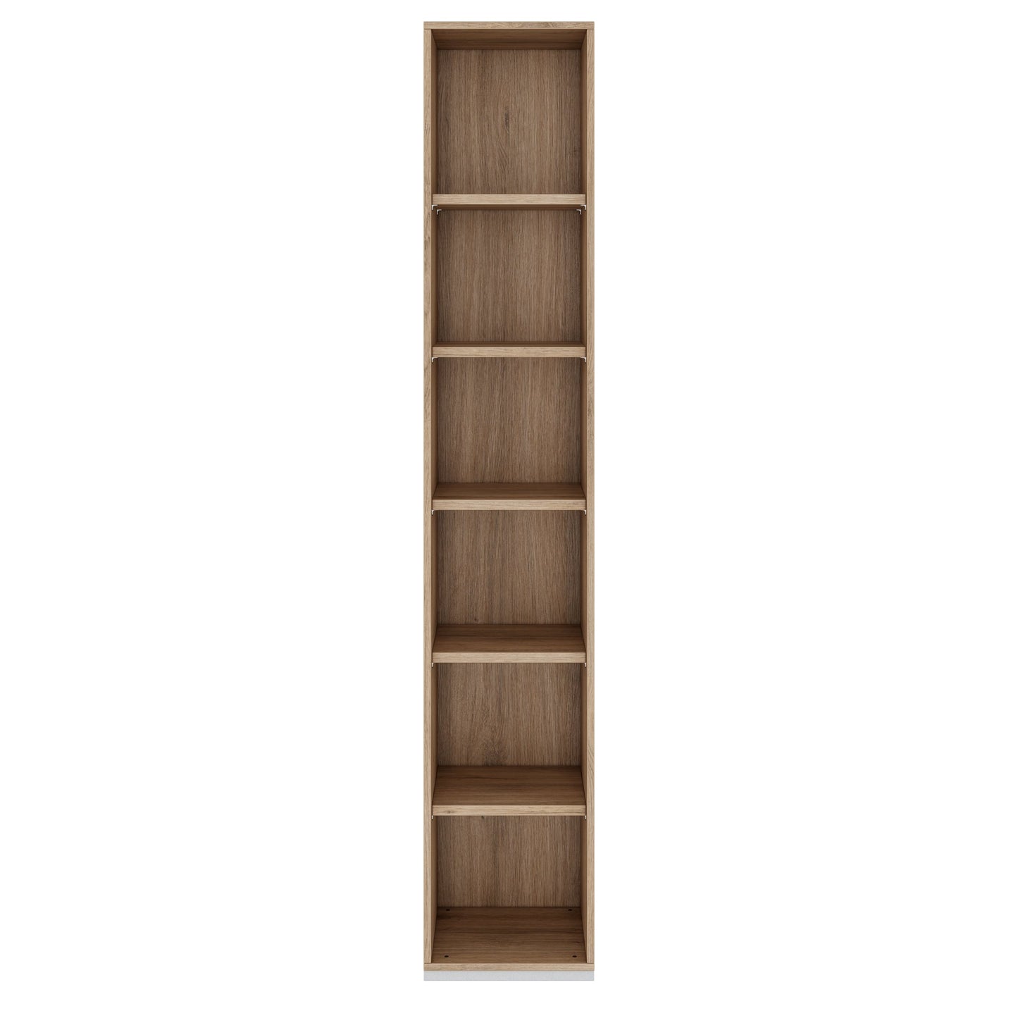 PRO Shelf cabinet | 6 Oh, 400 - 1200 x 2250 mm, natural oak