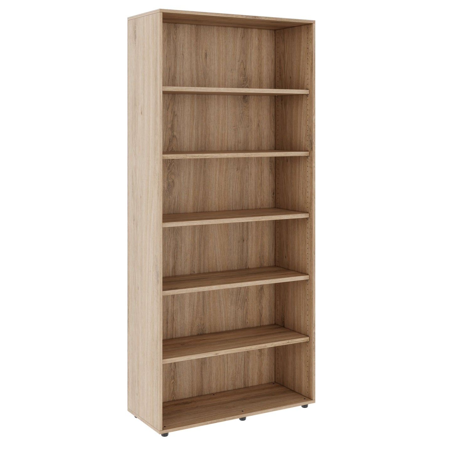 PRO Shelf cabinet | 6 Oh, 400 - 1200 x 2250 mm, natural oak
