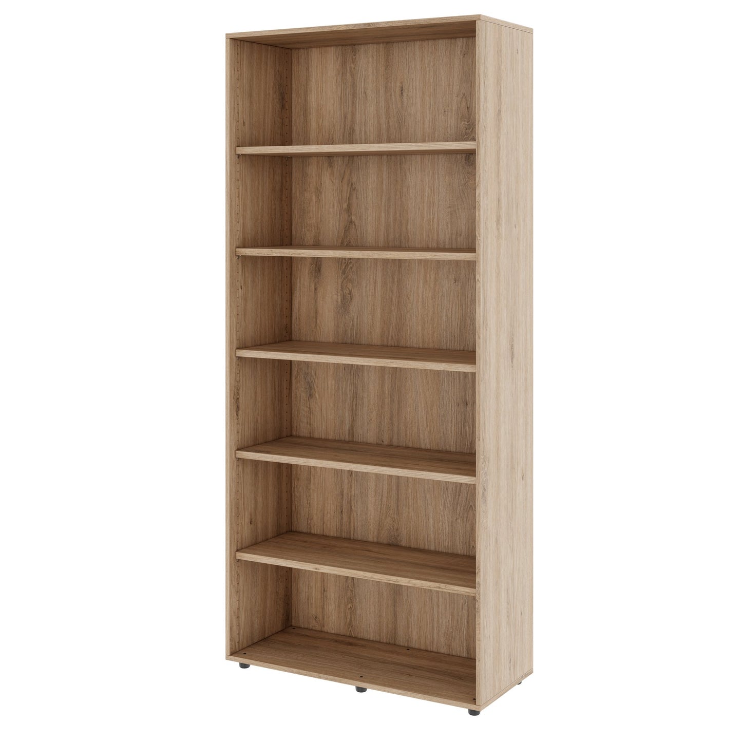 PRO Shelf cabinet | 6 Oh, 400 - 1200 x 2250 mm, natural oak