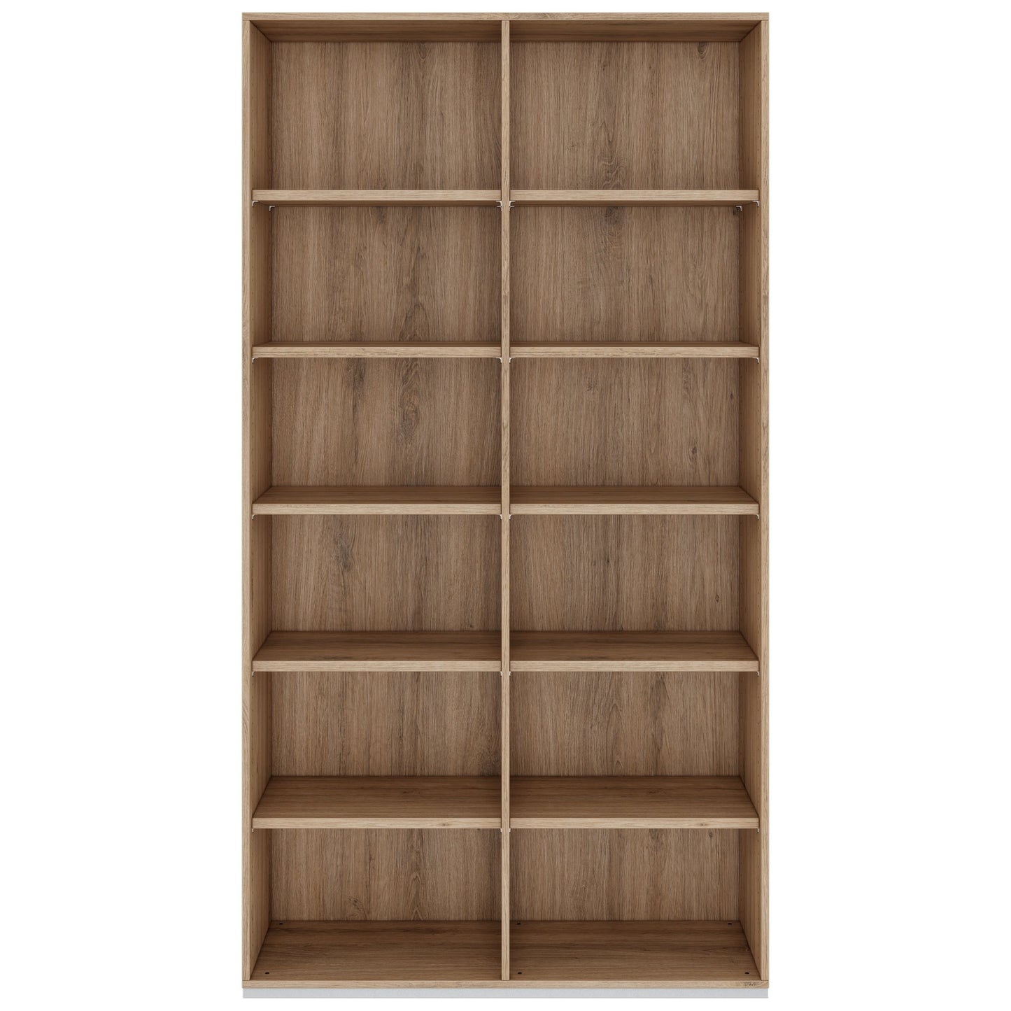PRO Shelf cabinet | 6 Oh, 400 - 1200 x 2250 mm, natural oak