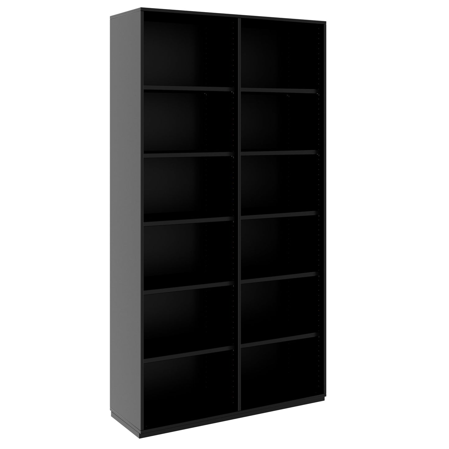 PRO Shelf cabinet | 6 Oh, 400 - 1200 x 2250 mm, black