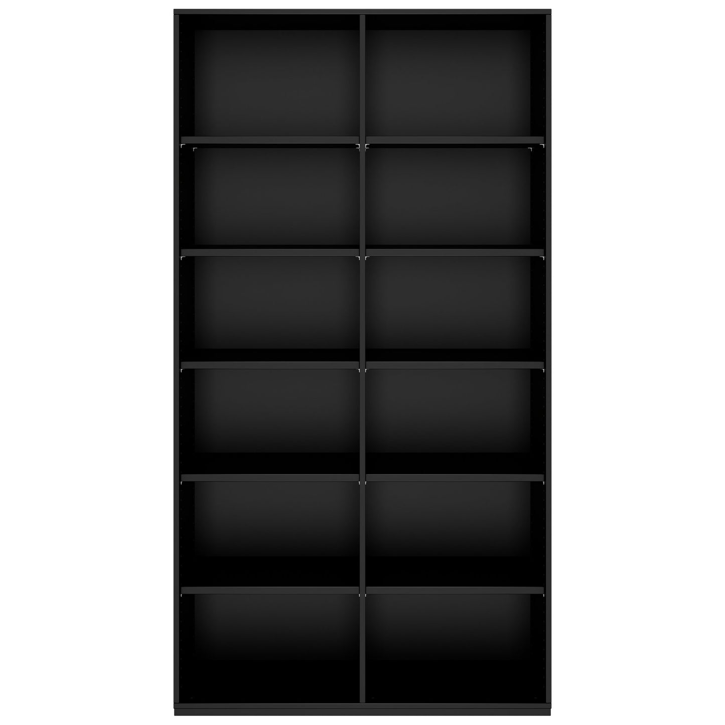 PRO Shelf cabinet | 6 Oh, 400 - 1200 x 2250 mm, black