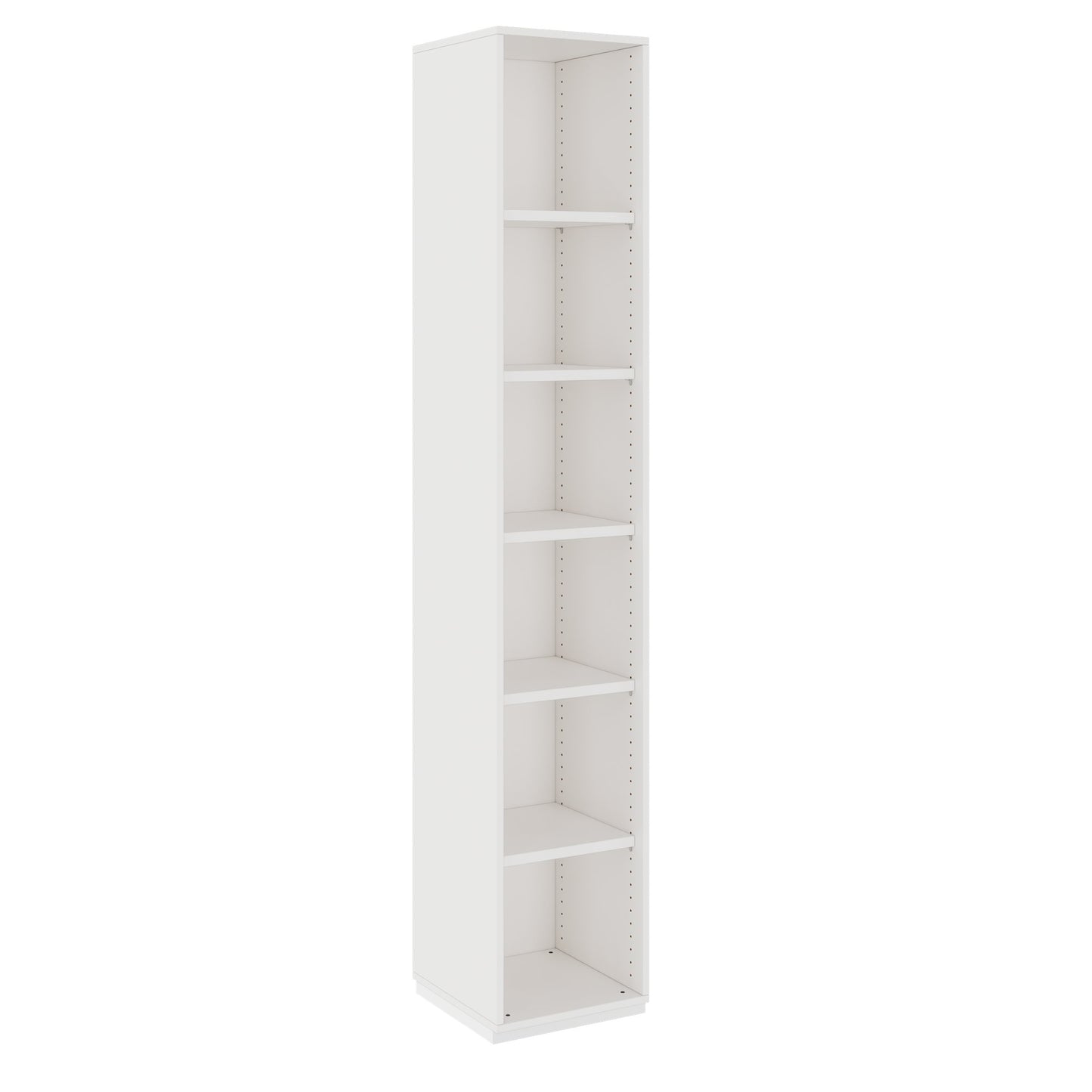 PRO Regalschrank | 6 OH, 400 - 1200 x 2250 mm, Weiß