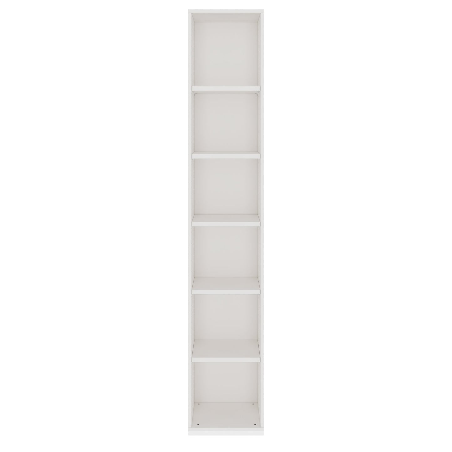 PRO Regalschrank | 6 OH, 400 - 1200 x 2250 mm, Weiß