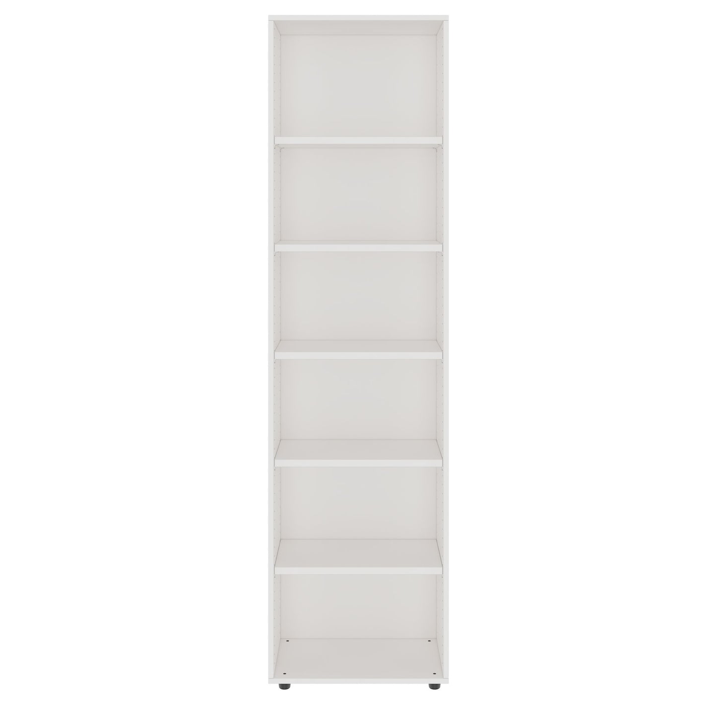 PRO Regalschrank | 6 OH, 400 - 1200 x 2250 mm, Weiß