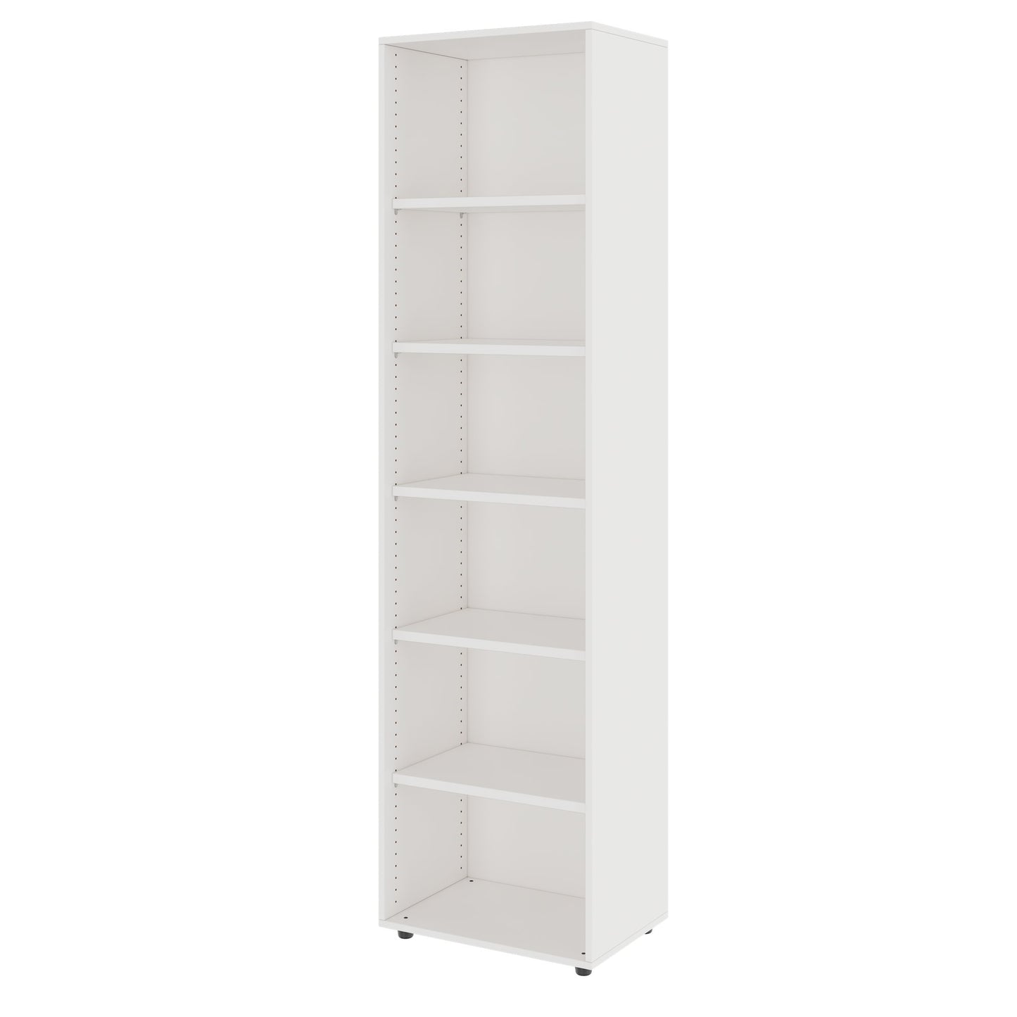 PRO Regalschrank | 6 OH, 400 - 1200 x 2250 mm, Weiß