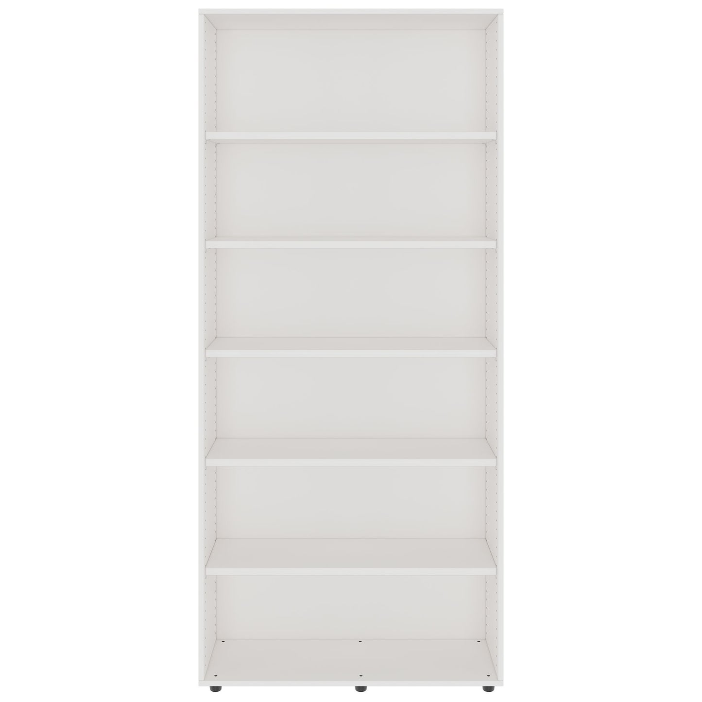 PRO Regalschrank | 6 OH, 400 - 1200 x 2250 mm, Weiß