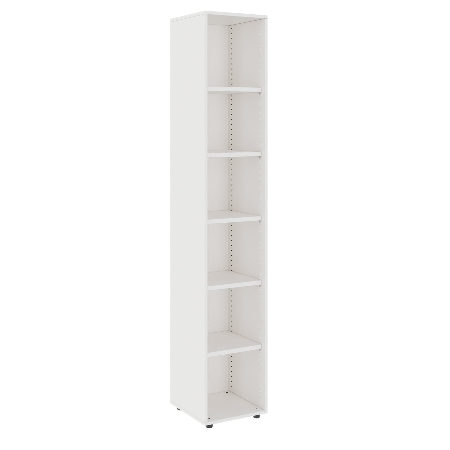 PRO Regalschrank | 6 OH, 400 - 1200 x 2250 mm, Weiß