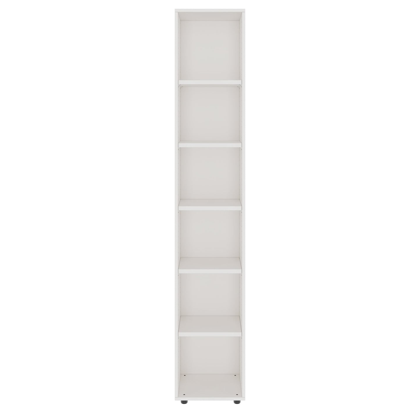 PRO Regalschrank | 6 OH, 400 - 1200 x 2250 mm, Weiß