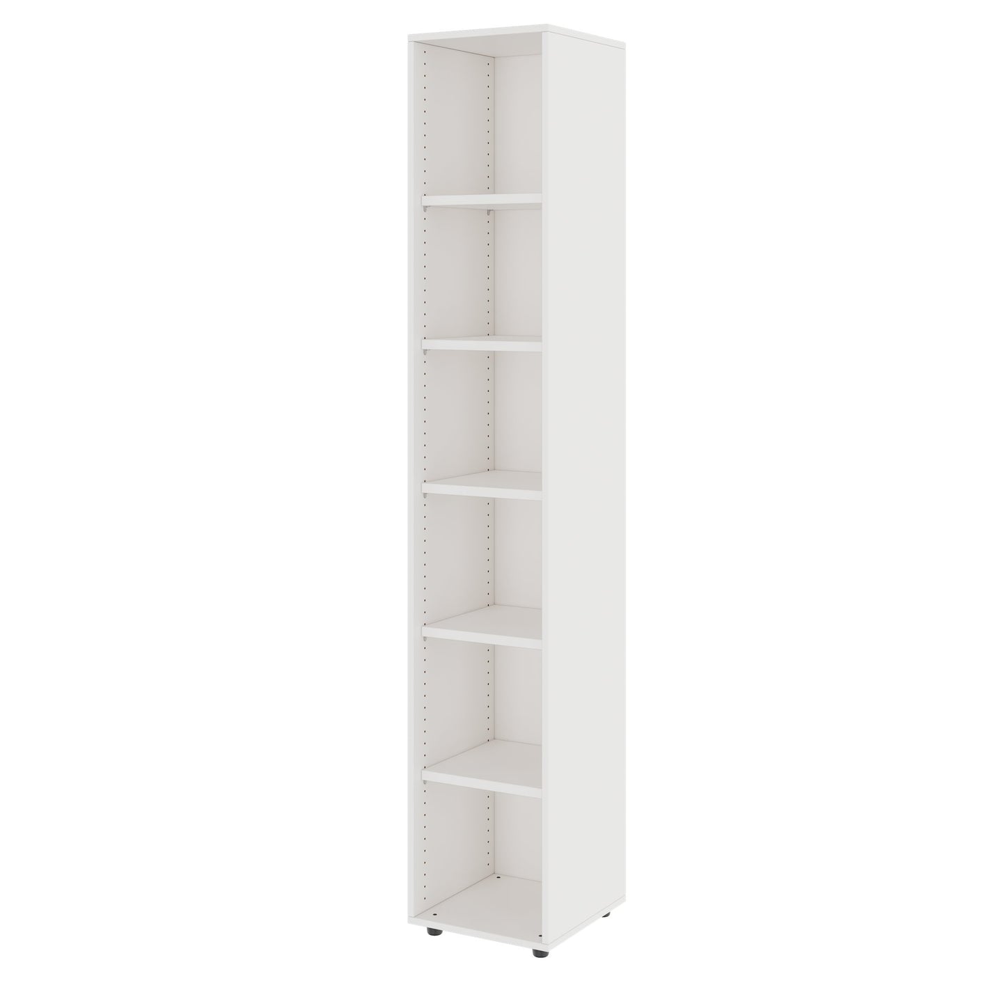 PRO Regalschrank | 6 OH, 400 - 1200 x 2250 mm, Weiß