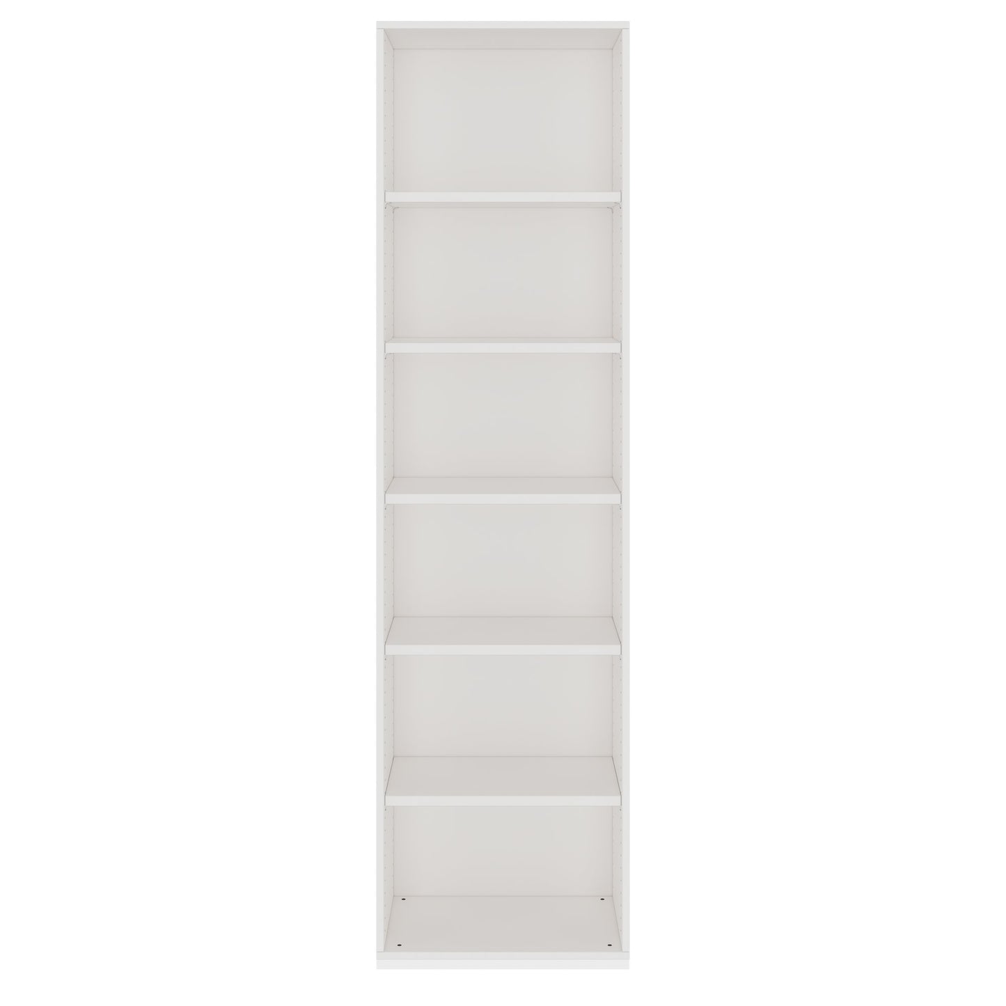 PRO Regalschrank | 6 OH, 400 - 1200 x 2250 mm, Weiß